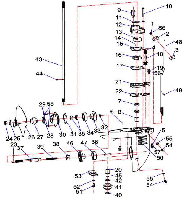 lower Casing -S