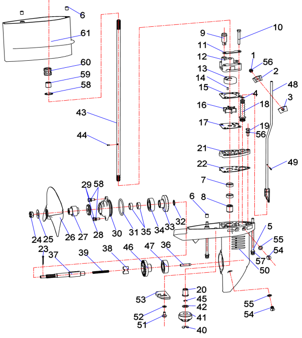 Lower Casing-L