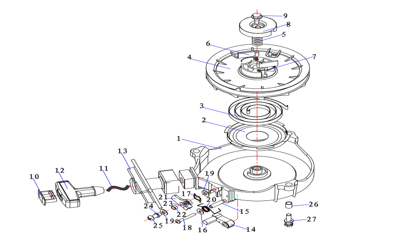 Starter parts